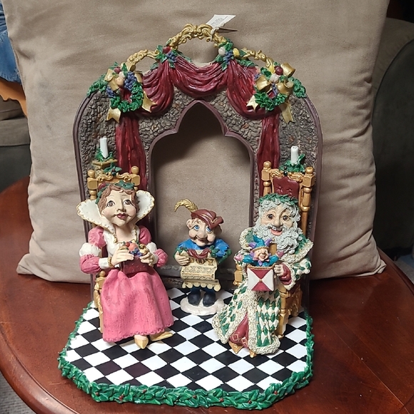 Russ Berrie And Company 1997 A Royal Winterfest 4 Pieces - Picture 1 of 16